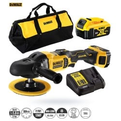 Polerka 18V 180mm M14 2x5Ah Torba DeWalt DCM849P2