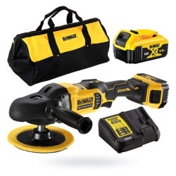 Polerka 18V 180mm M14 2x5Ah Torba DeWalt DCM849P2