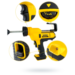 Wyciskacz do kartuszy 310ml body DEWALT DCE560N-XJ