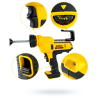 Wyciskacz do kartuszy 310ml body DEWALT DCE560N-XJ