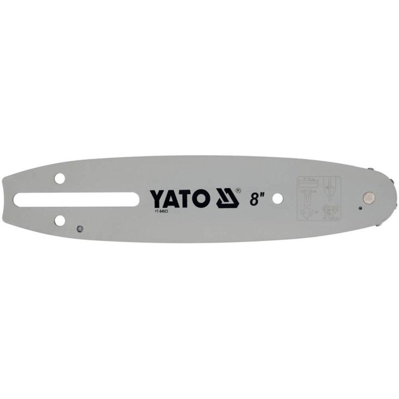 Prowadnica do pilarek YATO YT-84923 8’’ 3/8’’ P 33 0,05’’ (1,3mm)