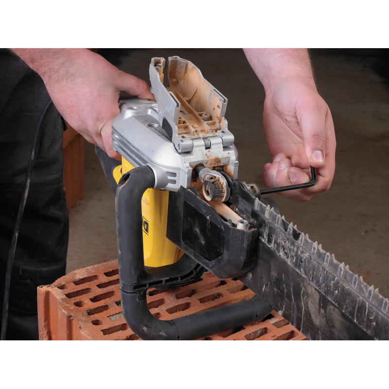 Piła ALLIGATOR DEWALT DWE398 1700W 430mm POROTHERM