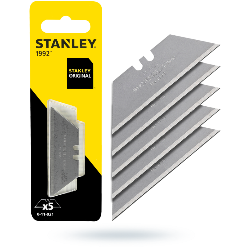 Ostrza trapezowe 1992 5szt STANLEY trapez duży