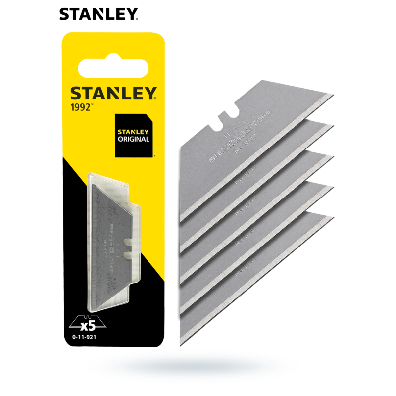 Ostrza trapezowe 1992 5szt STANLEY trapez duży