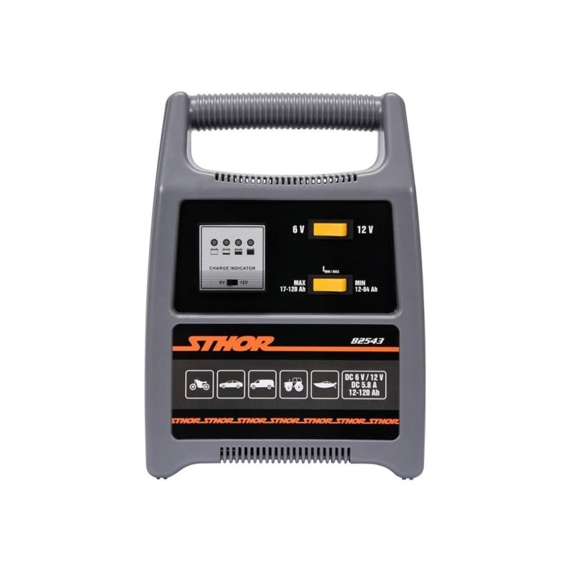 Prostownik Sthor 82543, 6/12V 8A 120Ah