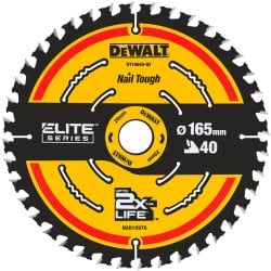 3x Tarcza do drewna 165x20mm ELITE DeWALT DT10397