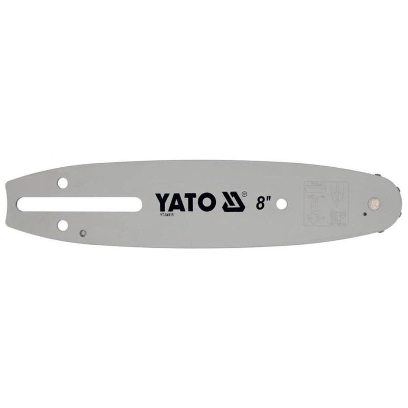 Prowadnica do pilarek YATO YT-84915 8’’ 3/8’’ P 33 0,043’’ (1,1mm)