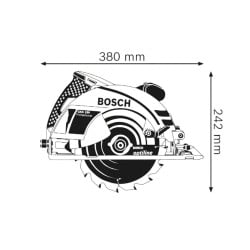 Pilarka piła tarczowa 1400W 190x30mm BOSCH GKS 190