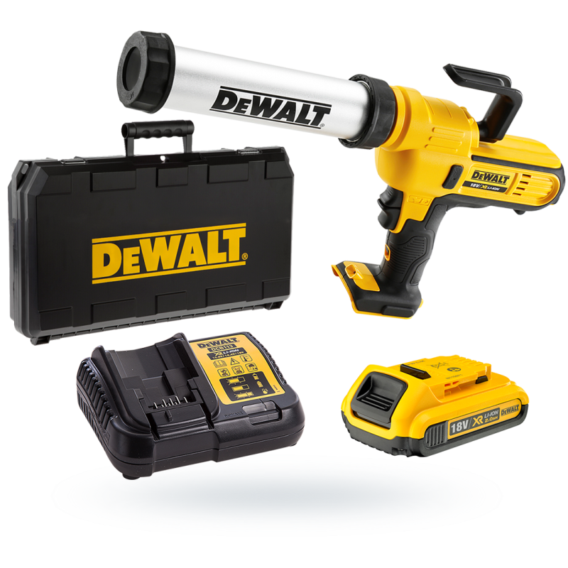 Wyciskacz do kartuszy DEWALT DCE571D1 310ml 1x2Ah