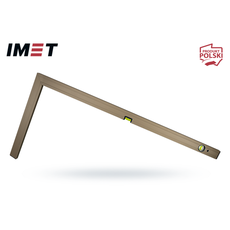 Poziomica kątowa IMET 1345 50x100 2 libelki