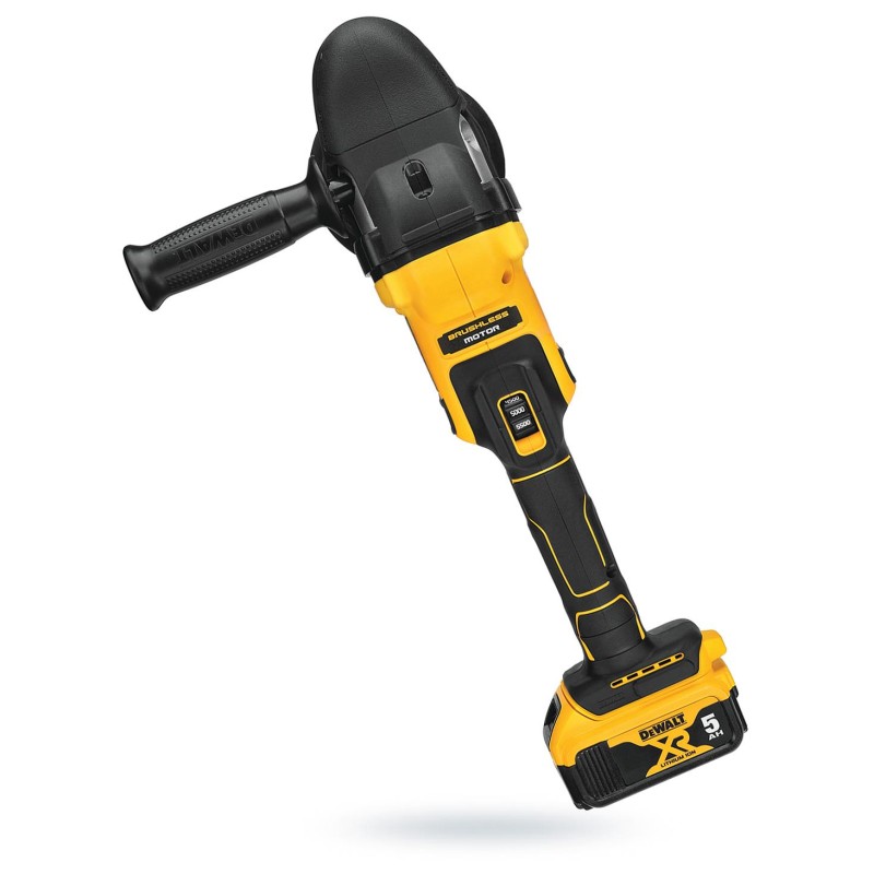 Polerka mimośrodowa DeWalt DCM848P2 18V 125mm 2x5A