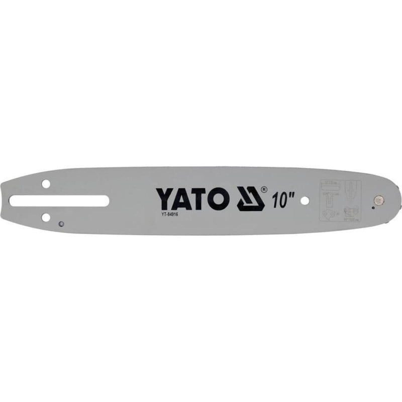 Prowadnica do pilarek YATO YT-84916 10’’ 3/8’’ P 40 ogniw 0,043'' (1,1mm)