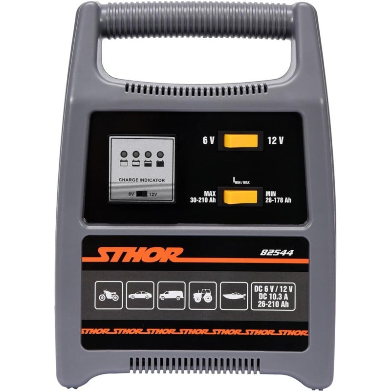 Prostownik Sthor 82544 6V / 12V 12A 210Ah