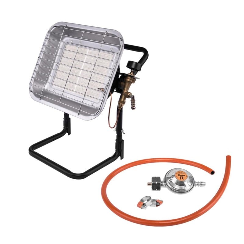 Promiennik gazowy Bradas PG-009C 3 - 4,5 kW zuż.gazu 220-330 g/h + stojak