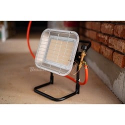 Promiennik gazowy Bradas PG-009C 3 - 4,5 kW zuż.gazu 220-330 g/h + stojak