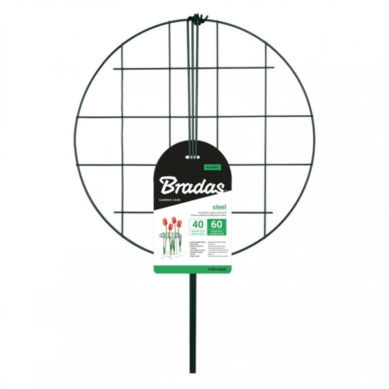 Podpora pierścieniowa do roślin Bradas TYRP14060S siatkowa 40/60cm