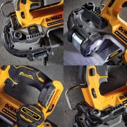 Pilarka taśmowa 18V body DeWalt kufer DCS377NT