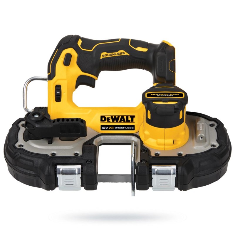 Pilarka taśmowa 18V body DeWalt kufer DCS377NT