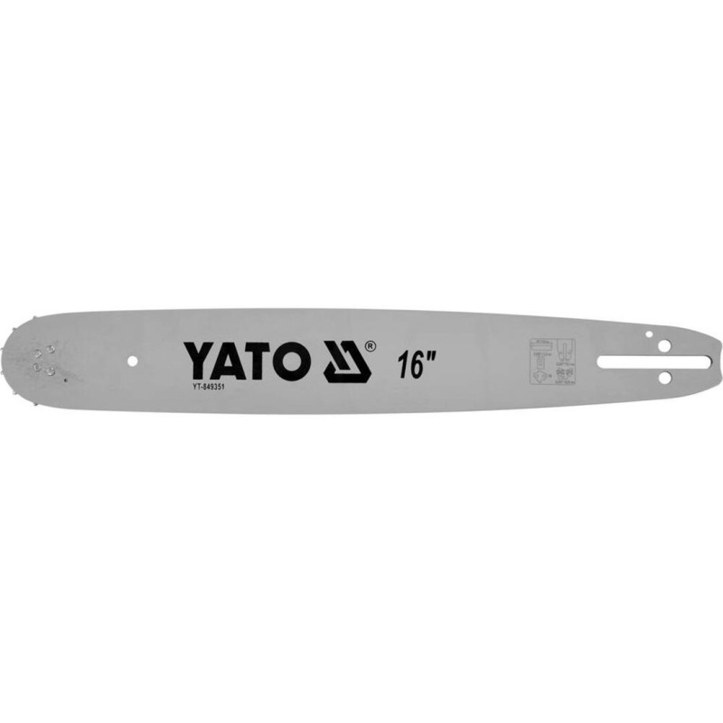 Prowadnica łańcucha Yato YT-849351, 16'' 40 cm 66 ogniw