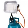 Promiennik gazowy 3,0kW - 4,5kW na butlę BRADAS
