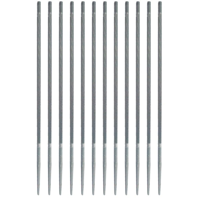 12x Pilnik okrągły do łańcucha piły 200x4mm Makita