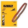 Pas bezkońcowy/taśma szlifierska DeWALT DT3604 do DCM200 457x13mm P40 10 sztuk