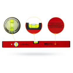 Poziomica IMET 1347 30cm aluminiowa