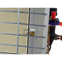 Promiennik gazowy - słoneczko GEKO G80531 3600 W z PIEZO na butlę