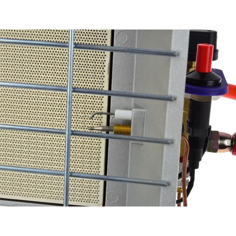 Promiennik gazowy - słoneczko GEKO G80531 3600 W z PIEZO na butlę