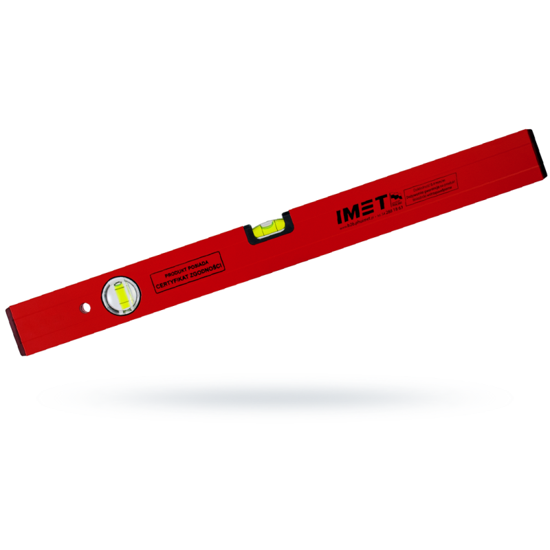 Poziomica IMET 2186 120cm aluminiowa