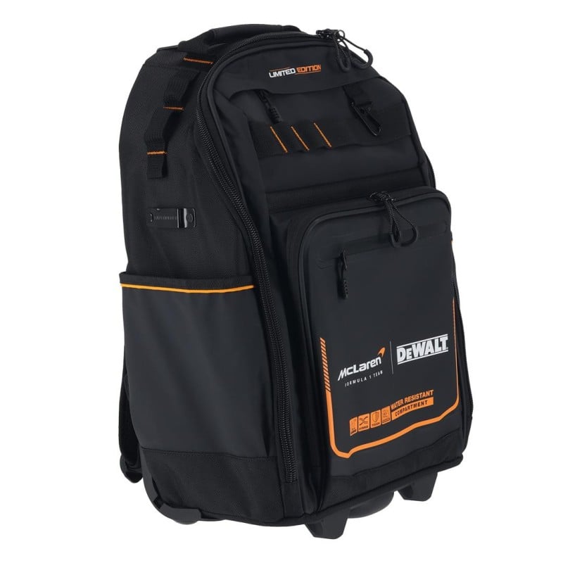 Plecak narzędziowy z kółkami DeWALT DWST60101-9 McLaren 25kg teleskopowy