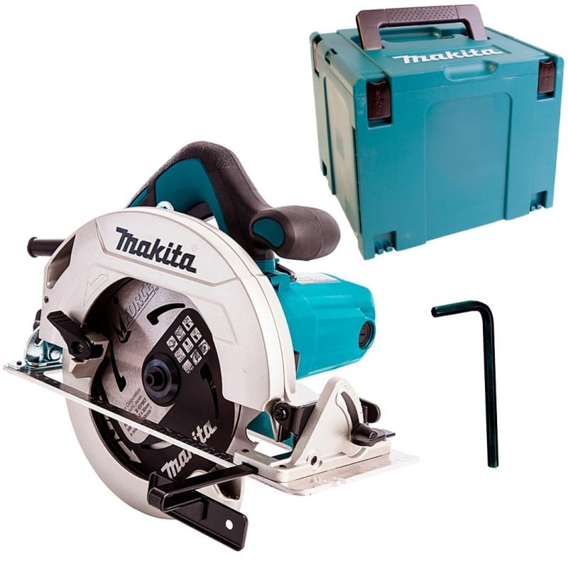 Pilarkatarczowa ręczna Makita HS7611J 190x30mm 1600W walizka
