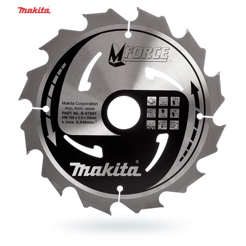 Pilarkatarczowa ręczna Makita HS7611J 190x30mm 1600W walizka