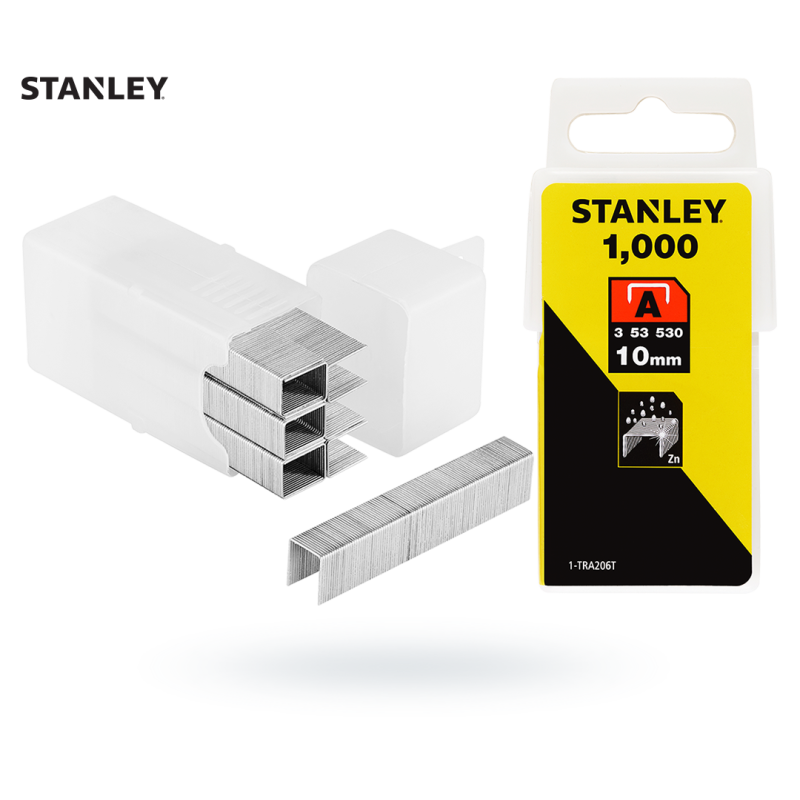 Zszywki 10mm (11.3) 1000 (5) TRA206 T1 STANLEY