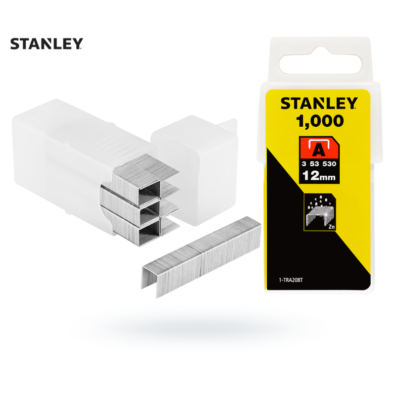 Zszywki 12mm (11.3) 1000 TRA208 T1 STANLEY