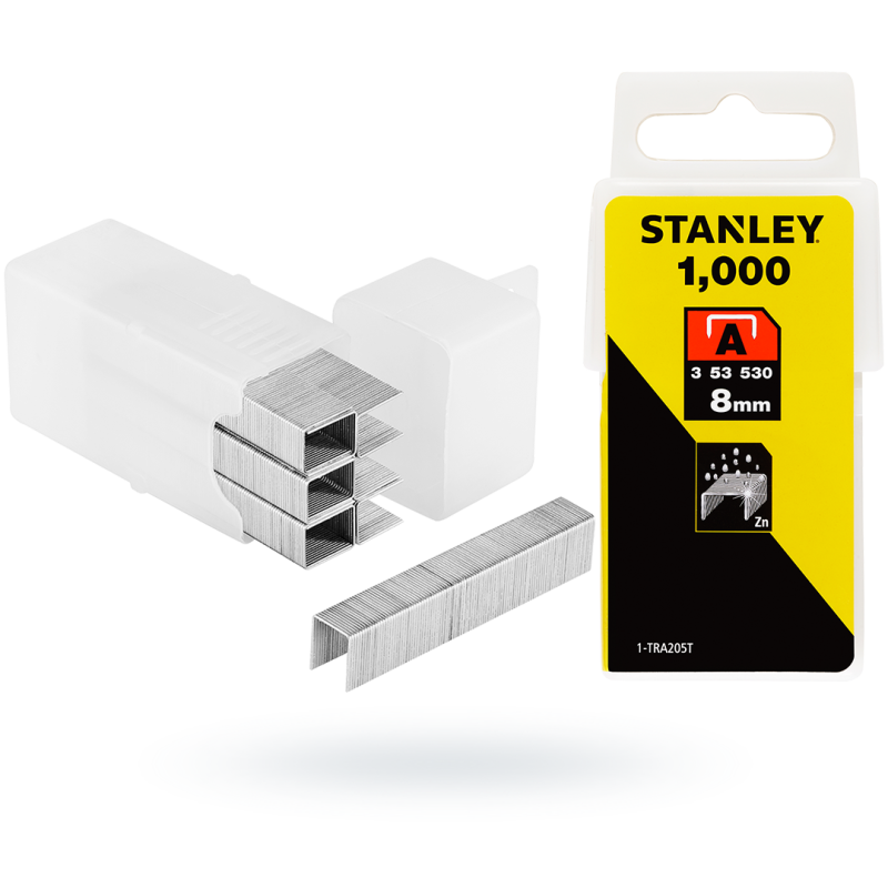 Zszywki 8mm (11.3) 1000 TRA205 T1 STANLEY (6)