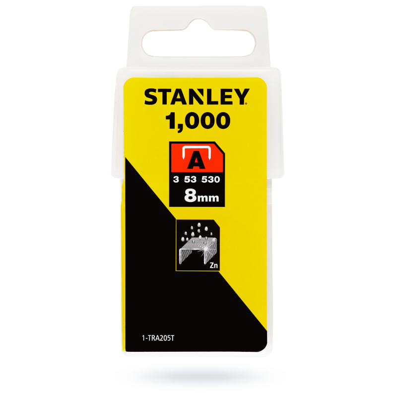 Zszywki 8mm (11.3) 1000 TRA205 T1 STANLEY (6)
