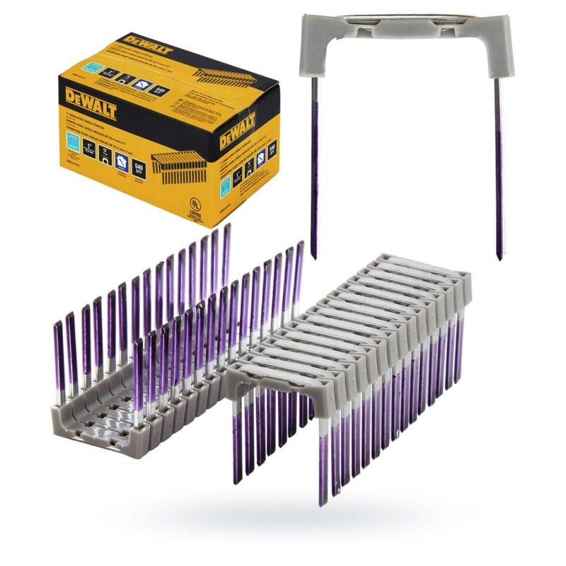 Zszywki do kabli DEWALT DRS18100 do DCN701 540 szt