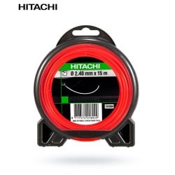 Żyłka tnąca okrągła 2,4mmx15mb HiKOKI pomarańcz