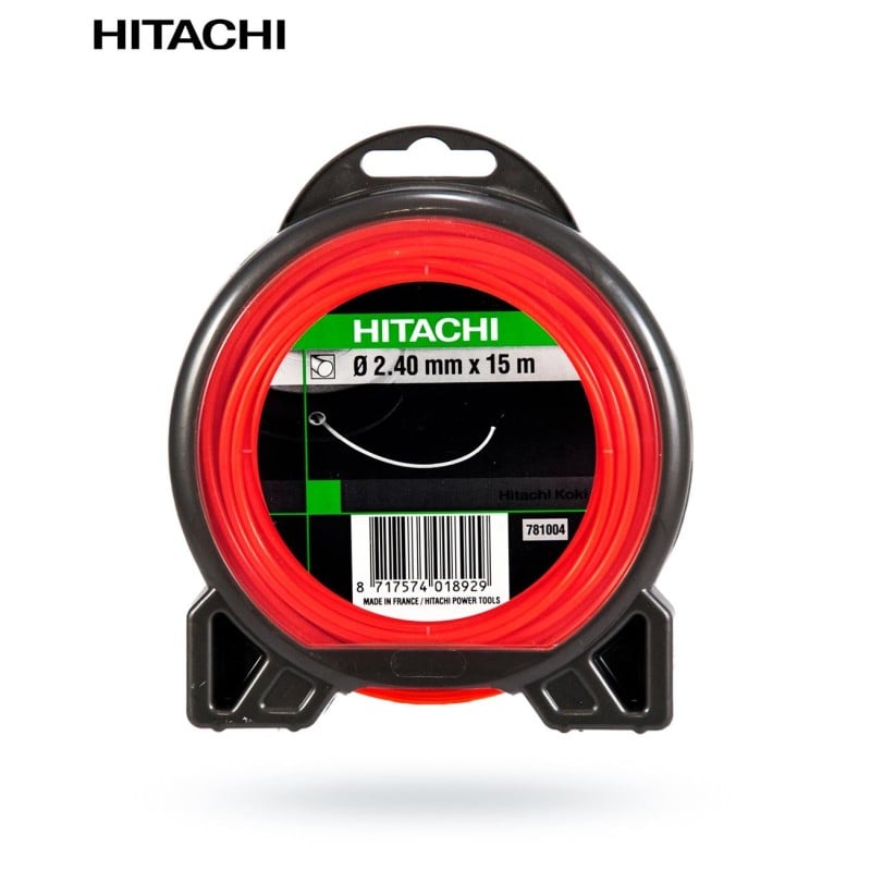 Żyłka tnąca okrągła 2,4mmx15mb HiKOKI pomarańcz