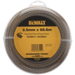 Żyłka do podkaszarki 2,5mmx68,6m DeWALT DT20652