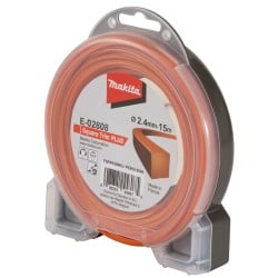 Żyłka tnąca Makita E-02808 kwadratowa Square Trim Plus 2,4mm x 15m nylonowa do kos i podkaszarek
