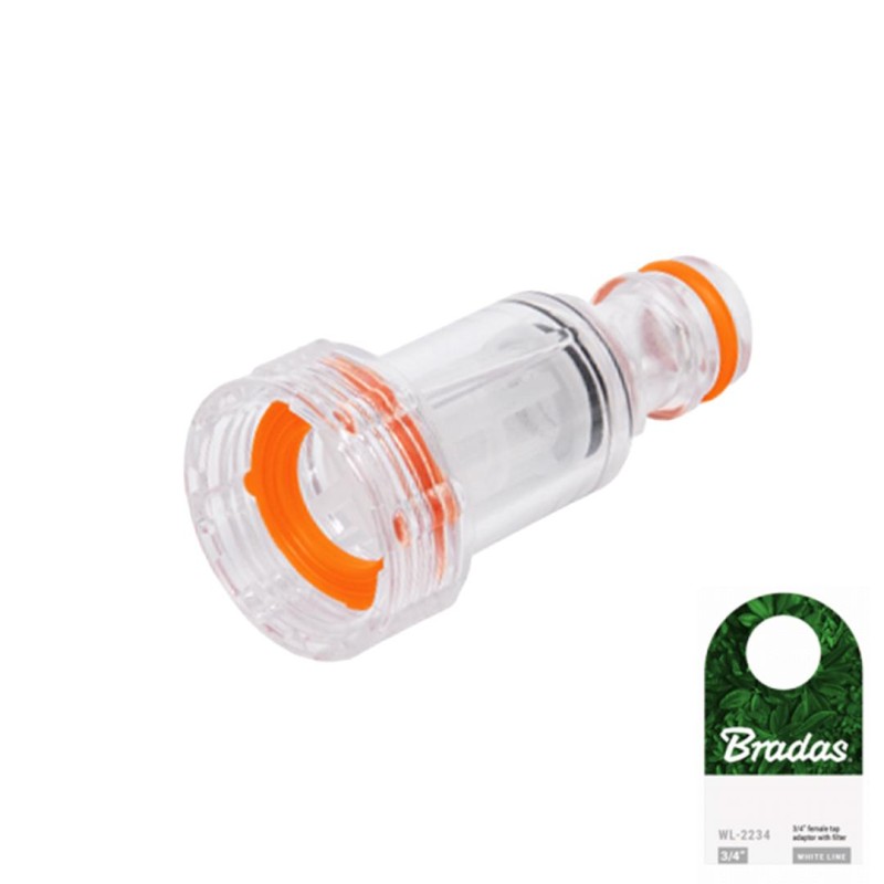 Przyłącze na kran GW 3/4' z filtrem Bradas WL-2234
