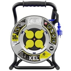 Przedłużacz bębnowy 50m 3x2,5mm H07BQ KEL W-99283