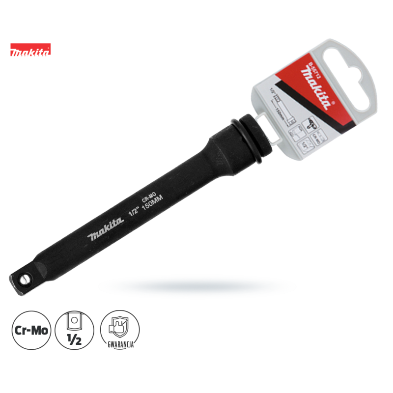 Przedłużka udarowa Makita B-55712 1/2'' 150mm