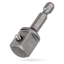 Redukcja 1/4''hex x 1/2''kw L-75mm udarowa DeWALT
