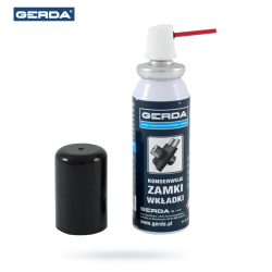 Preparat do konserwa. wkładek i zamków 25ml GERDA