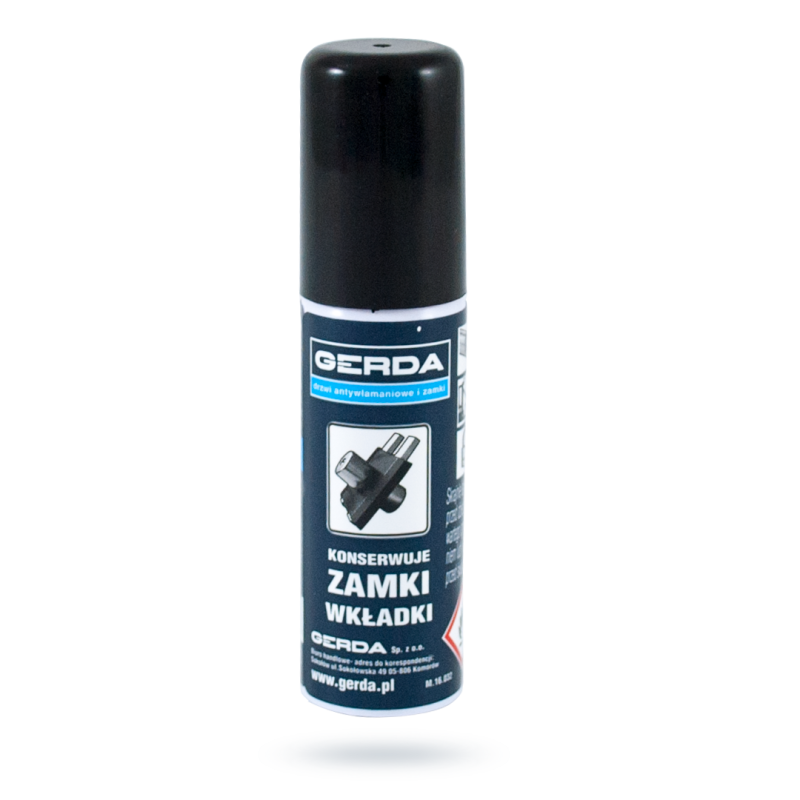 Preparat do konserwa. wkładek i zamków 25ml GERDA