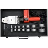 Zgrzewarka do rur termoplastycznych 850 W 300˚C 16-63mm + komplet kamieni YATO YT-82250