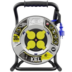 Przedłużacz bębnowy 30m 3x2,5mm H07BQ KEL W-99267
